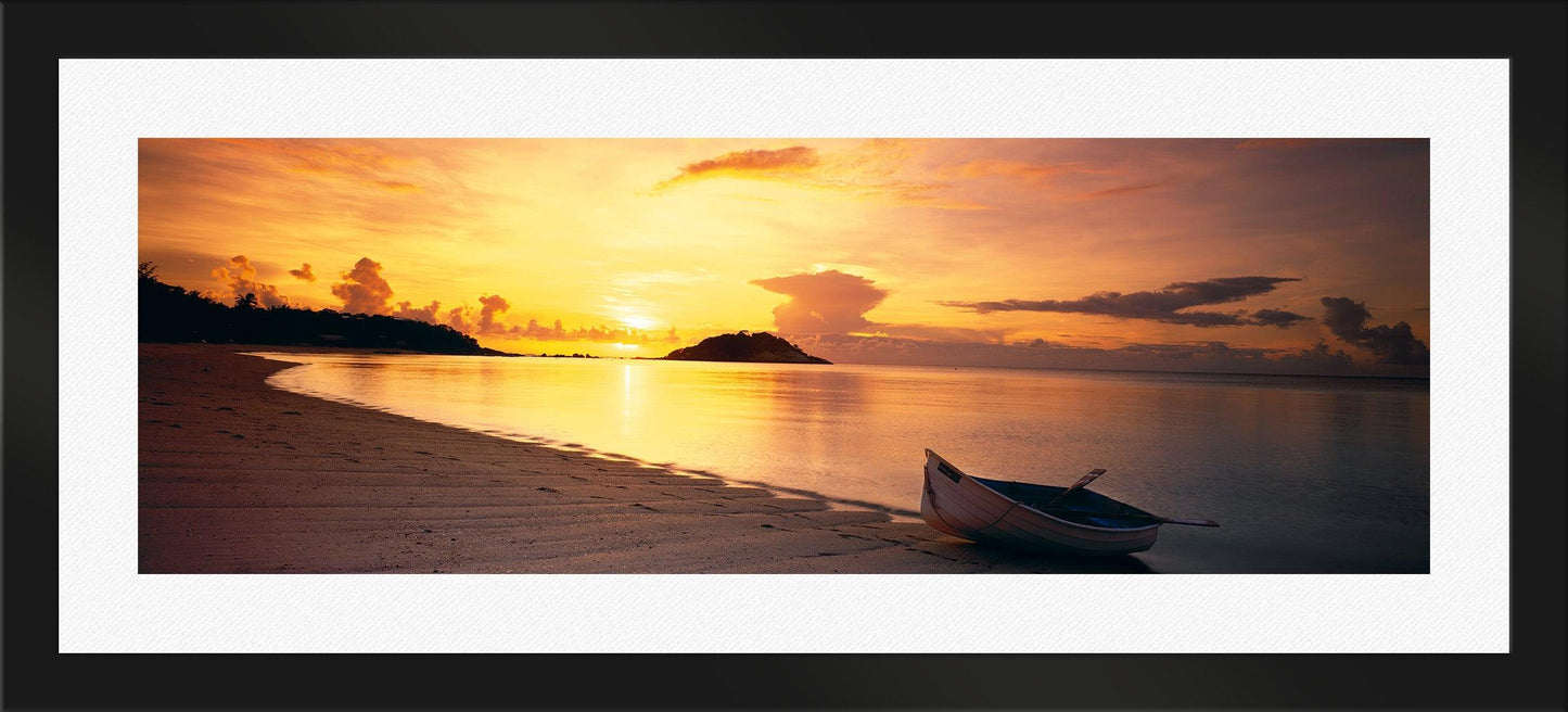 Rowboat Sunset